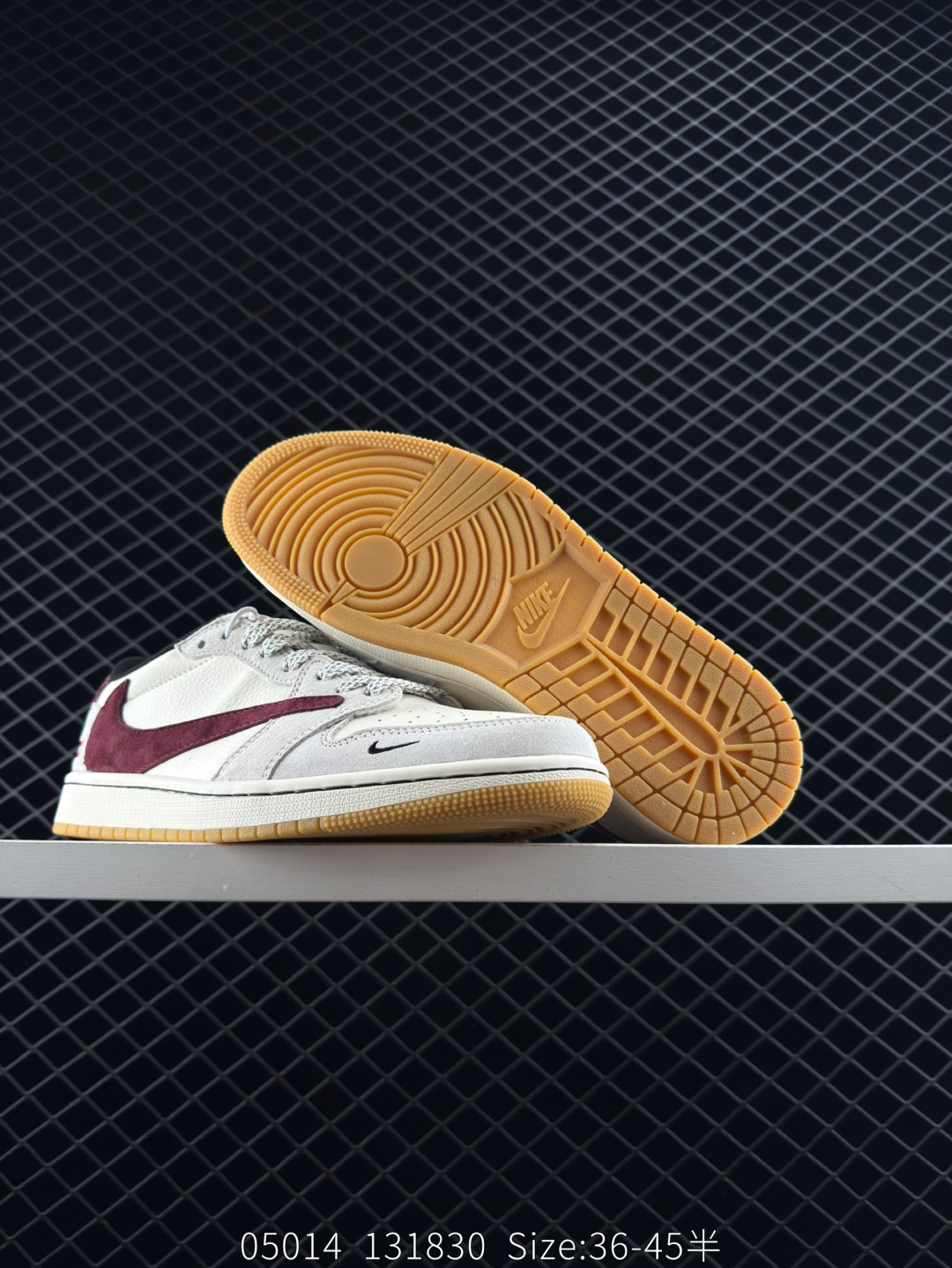 Travis Scott x Air Jordan 1 ” Reverse Mocha “